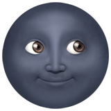 Emoji new-moon