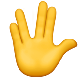 Emoji vulcan-hand